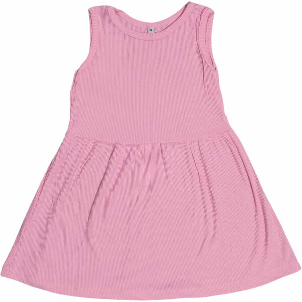 Art 2226 / Vestido de Morley Musculosa Liso talle 4 al 14 - Image 5