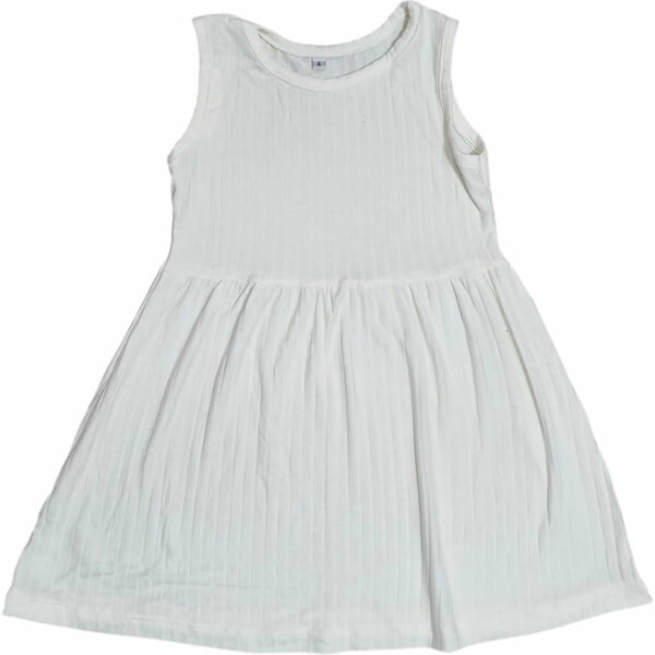 Art 2226 / Vestido de Morley Musculosa Liso talle 4 al 14 - Image 3