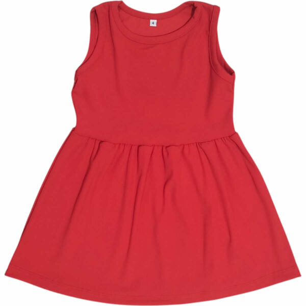 Art 2226 / Vestido de Morley Musculosa Liso talle 4 al 14 - Image 2