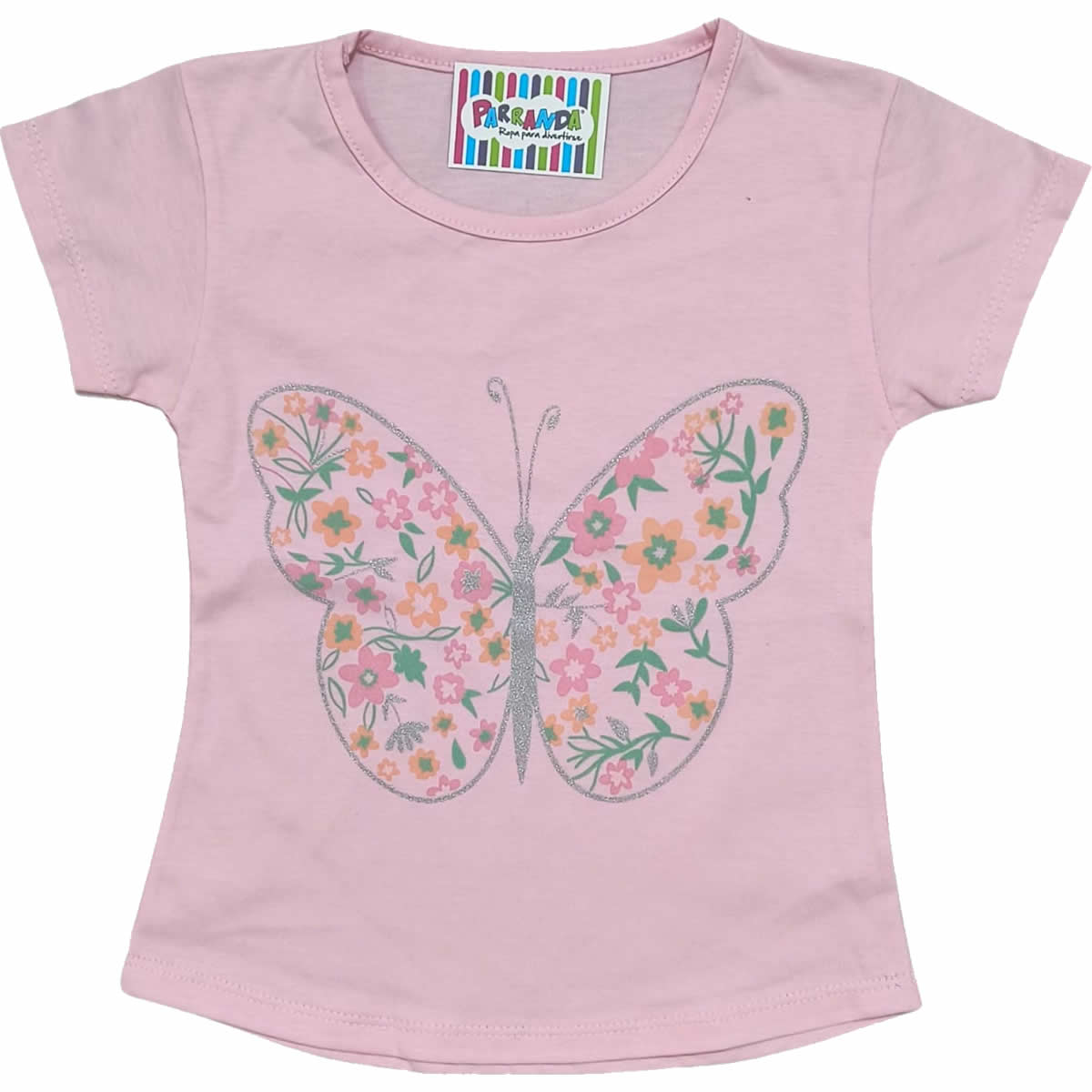 Art 2213-2 / Remeras de Algodón Peinado Con Estampa y Brillo Talle 4 al 16 - Image 5