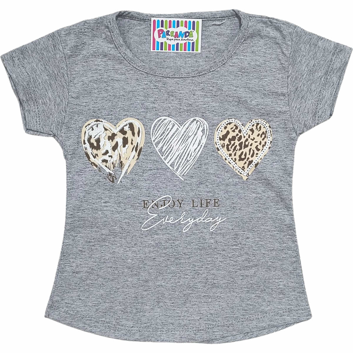 Art 2213-3 / Remeras de Algodón Peinado Con Estampa y Brillo Talle 4 al 16 - Image 6