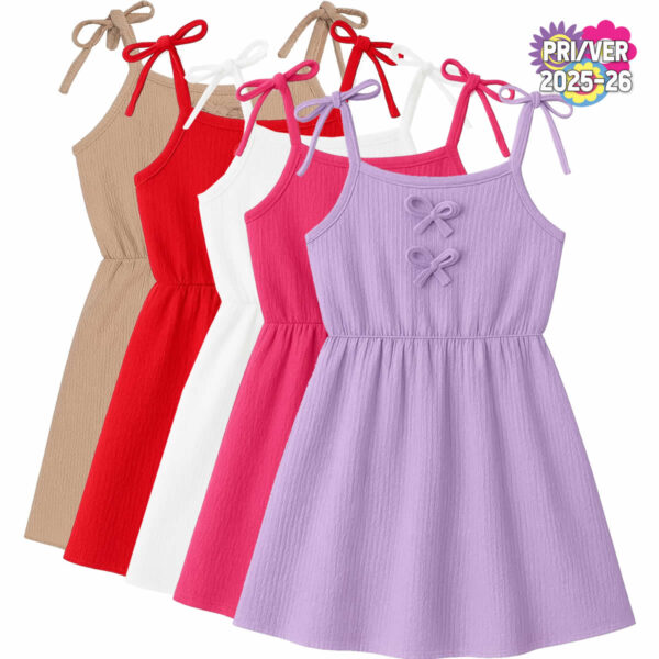 Art 2248 / Vestido Solera Tela Hawai talle 4 al 16