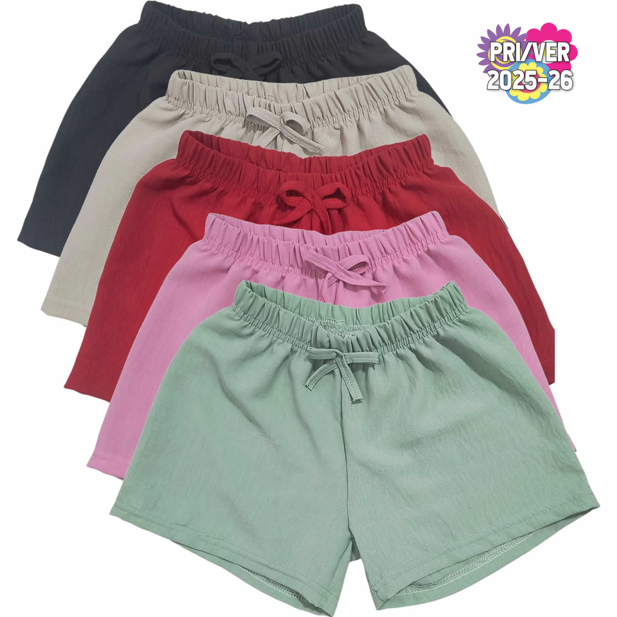 Art 2249 / Short Fresco Tela Cey - Talle 6 al 16