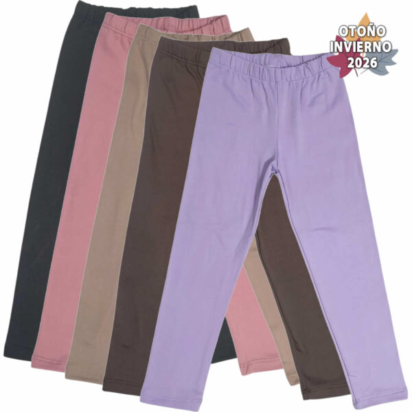 Art 2607 / Calza de Algodon Frizado Soft Import talle 4 al 16