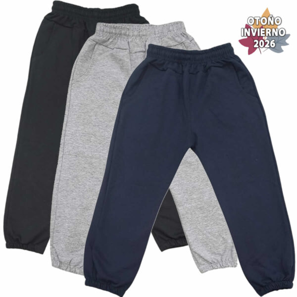 Art 2704 / Pantalon Babucha de Algodon Frizado talle 4 al 16