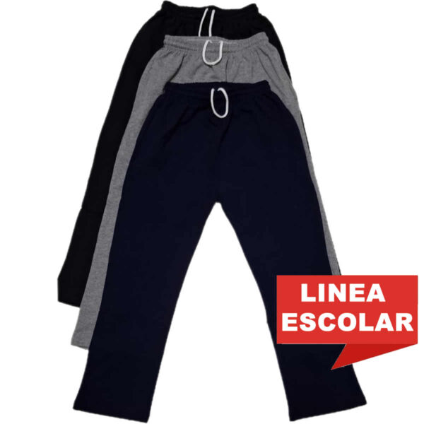 Art 2707 / Pantalon Rectos de Algodon Frizado Talle 6 al 16