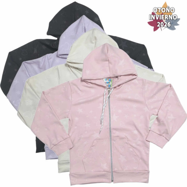 Art 2616 / Camperas en Darlom Tramado - Talle 6 al 16