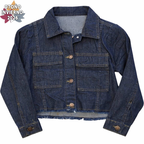 Art 2617 / Camperas de jean Over - talle 4 al 16