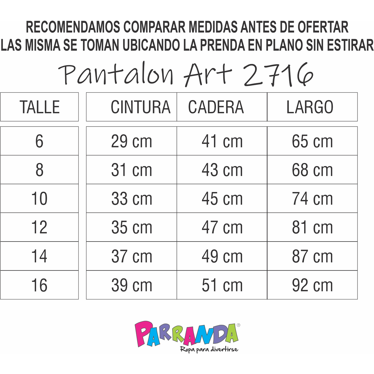Art 2716 / Pantalon Baggie Cargo de Algodon Frizado talle 6 al 16 - Image 7