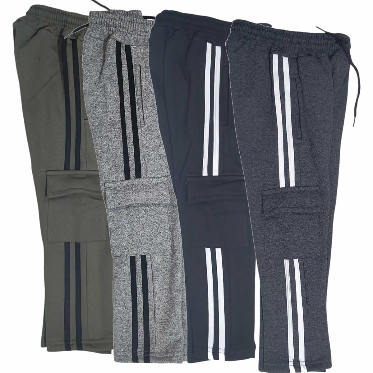 Art 2716 / Pantalon Baggie Cargo de Algodon Frizado talle 6 al 16 - Image 6