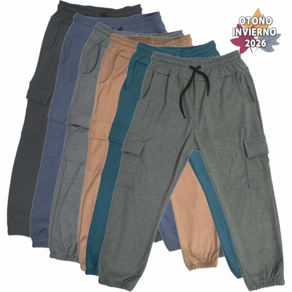 Art 2722 /  Pantalon Babucha Cargo en Darlom talle 6 al 16