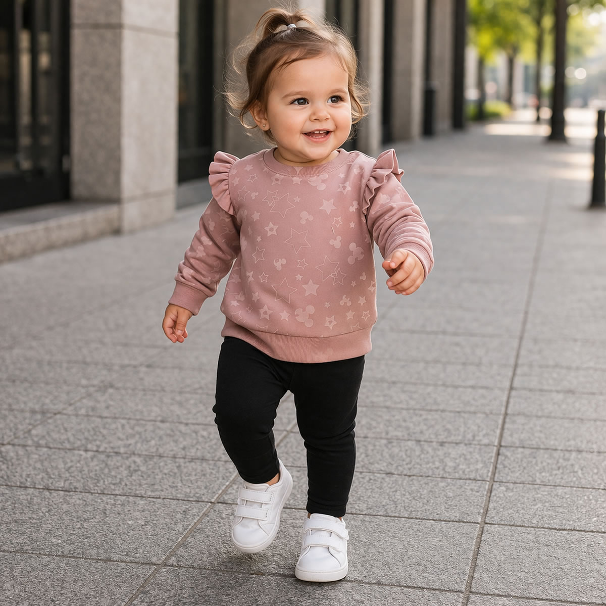 Art 2518 / Buzos de Bebe en Darlom tramado Volado - talle 2 al 6 - Image 3